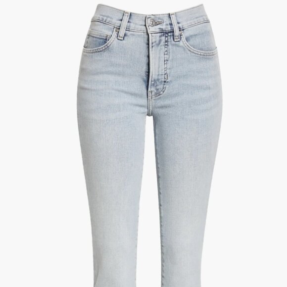 Veronica Beard High Waste Skinny Flare Jeans - Size 26 - Picture 1 of 5